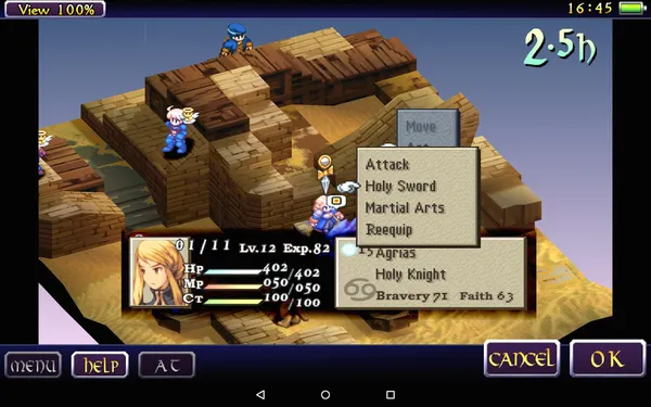 game chiến thuật - Final Fantasy Tactics